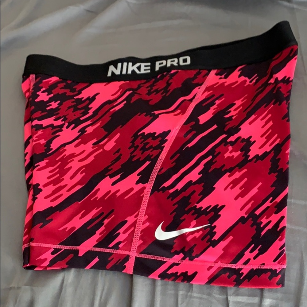 Nike Dri Fit pink shorts